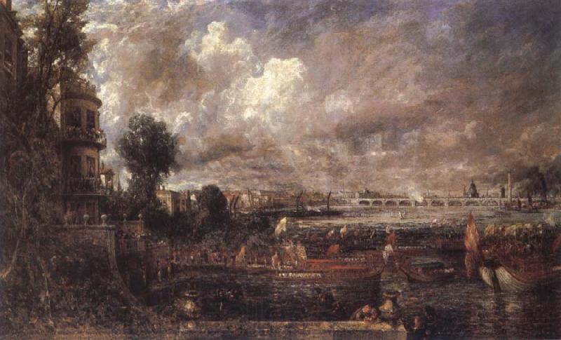John Constable The Opening of Waterloo Bridge Spain oil painting art